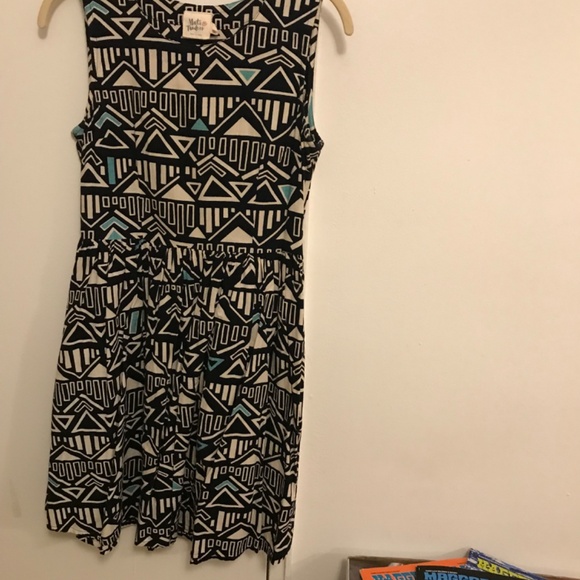 Mata Traders Electric Love Dress Small EUC - Picture 3 of 8